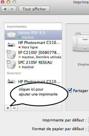 toutes les imprimantes et scanner