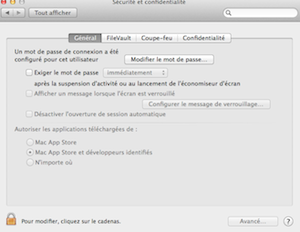 paramétrer gatekeeper