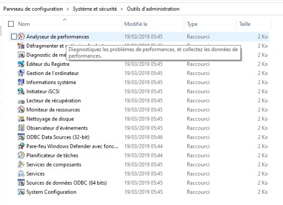 outils d'administaration