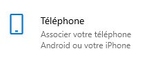 paramètres téléphone