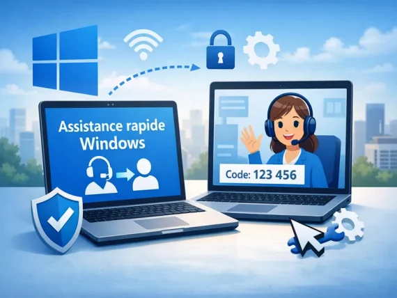 assistance rapide windows