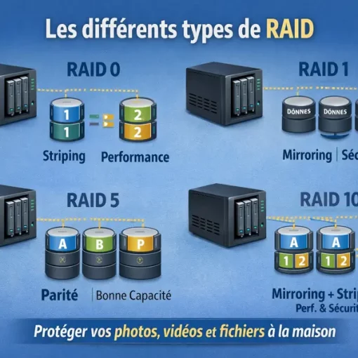 les différents types de raid