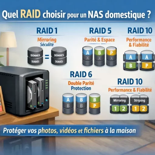 quel rais choisir pour les NAS ?