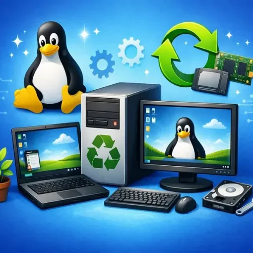 PC recyclé avec Linux