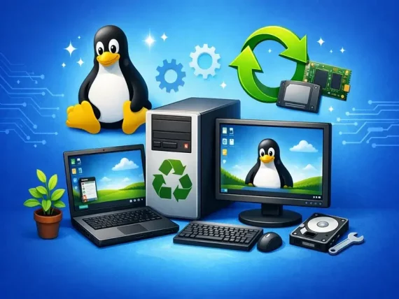 PC recyclé avec Linux