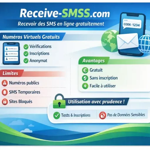 recevoir un sms